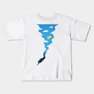 Sky Diving Kids T-Shirt